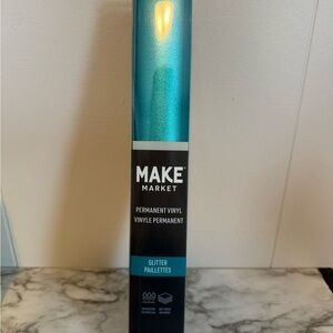 Blue Glitter Permanent Vinyl